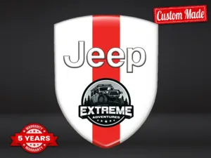 Jeep Vinyl Logosticker Robust Universal Hochwertig